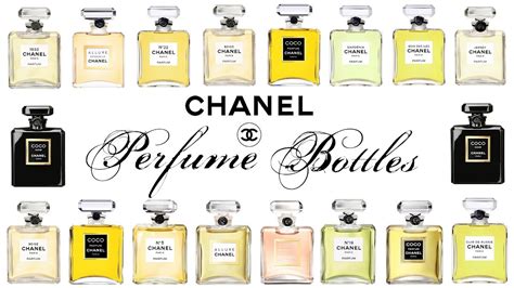 list of coco Chanel perfumes